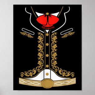 Poster Mariachi Costume Charro Para Cinco De Mayo