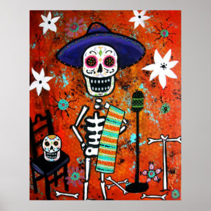 PÓSTER MARIACHI DIÂMETRO DE LOS MUERTOS