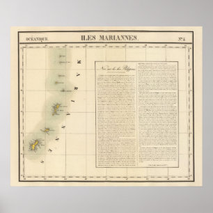 Poster Mariana Island Oceania nenhuns 5