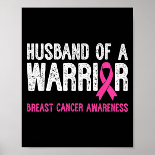 Poster Marido De Um Cancer De Sensibilização Para O Guerr