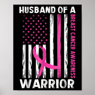 Poster Marido De Um Cancer De Sensibilização Para O Guerr