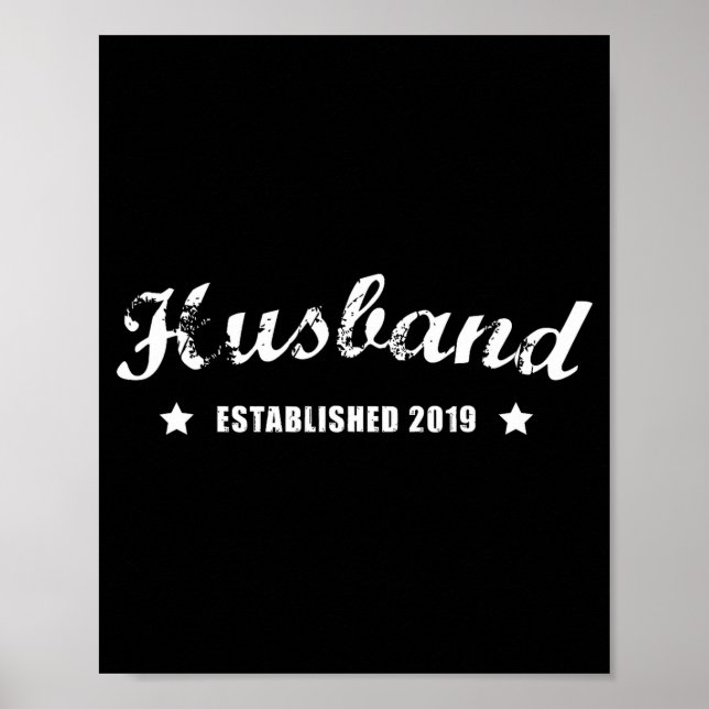 Poster Marido do Cara Est 2019 Casamento Vintage (Frente)