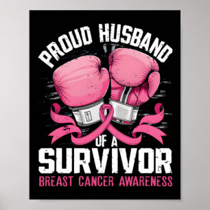 Poster Marido Orgulhoso De Luvas De Sobrevivência A Boxar