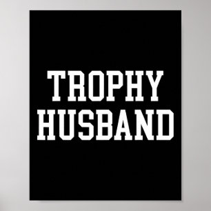 Poster Marido Pai Piada Funny Trophy Marido