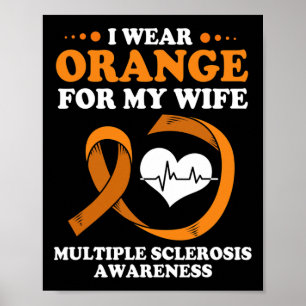 Poster Marido Que Eu Visto Laranja Para Minha Esposa