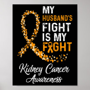 Poster Maridos Lutam É Meu Cancer de rim De Luta