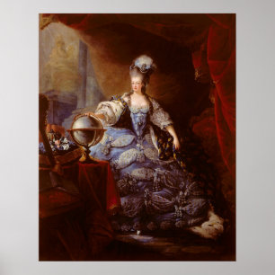Póster Marie Antoinett de Áustria por Jean Baptiste