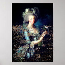 Poster Marie-Antoinette - Letra Marie Antoinette