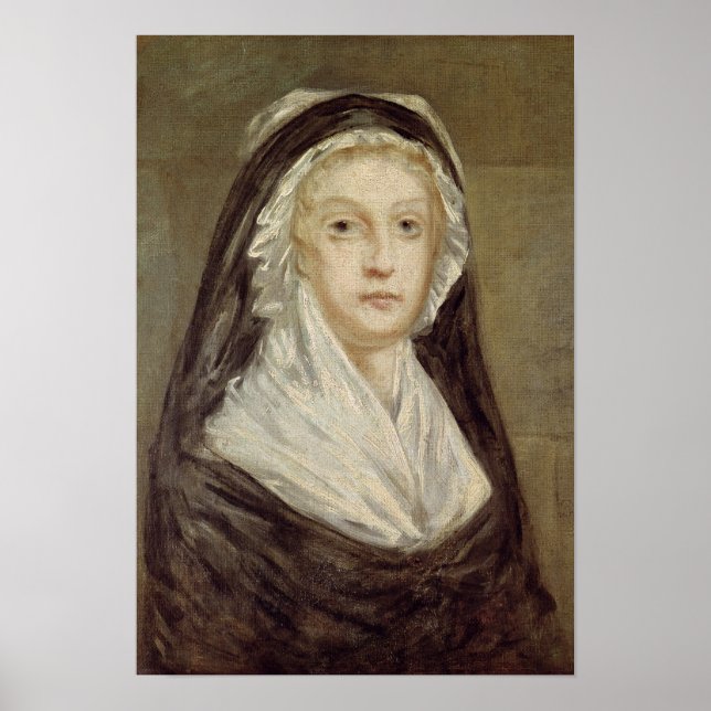 Póster Marie Antoinette na Conciergerie (Frente)