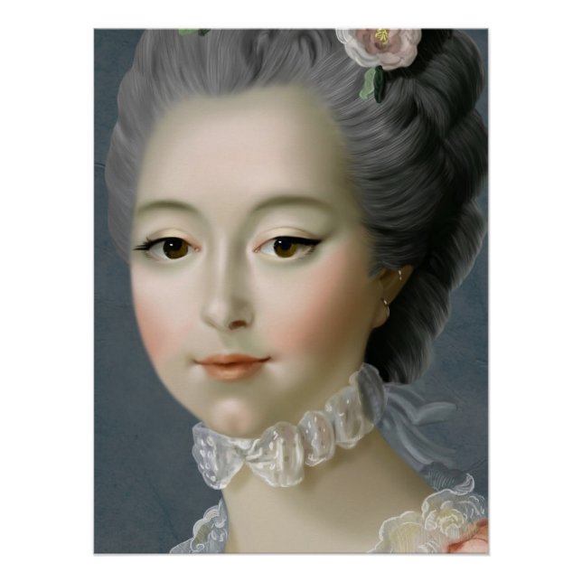 Póster Marie Antoinette – Romantic Rococo Portrait  (Frente)