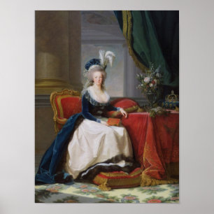 Póster Marie-Antonieta 1788