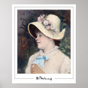 Poster Marie Bashkirtseff Zedign Art nº 6