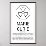 Poster Marie Curie<br><div class="desc">Marie Curie</div>