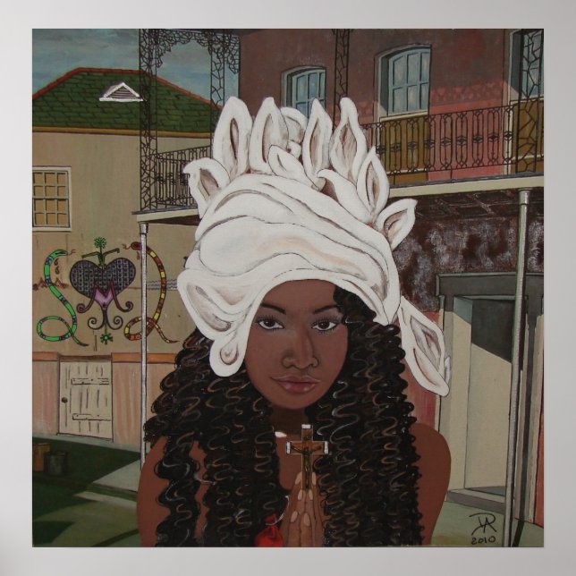 Poster Marie Laveau (Frente)