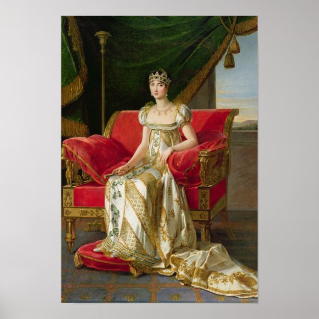 Póster Marie Pauline Bonaparte Princess Borghezio, 1808 (Frente)