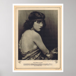 Poster Marie Previne estrela de tela silenciosa