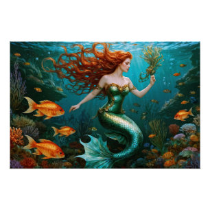 Póster "Marielle" - Linda Sereia Dançante