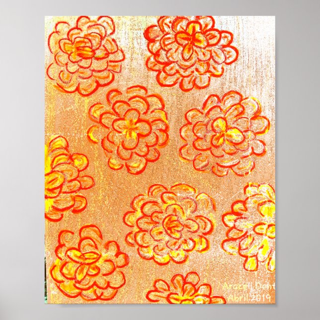 Poster Marigolds (Frente)