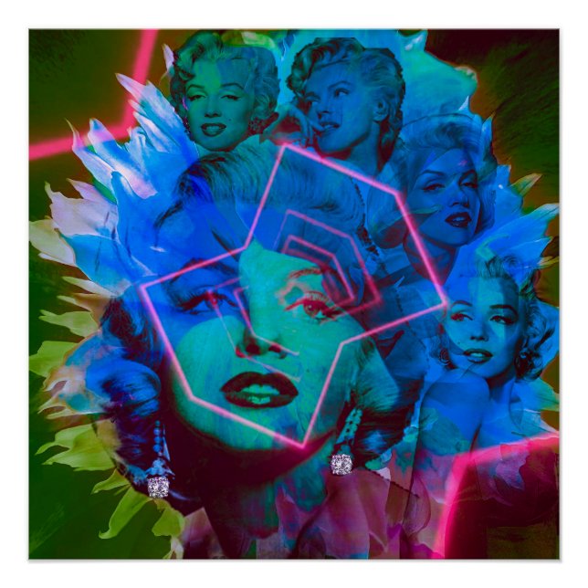 Póster Marilyn Monroe  (Frente)