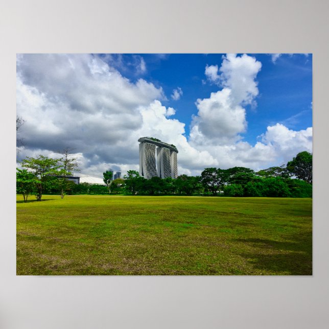 Poster Marina Bay Sands Singapore Skyline (Frente)