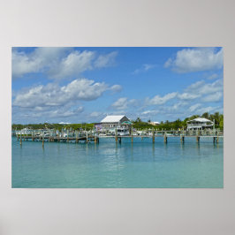 Poster Marina das Bahamas, Grande Ilha Abaco