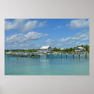 Poster Marina das Bahamas, Grande Ilha Abaco