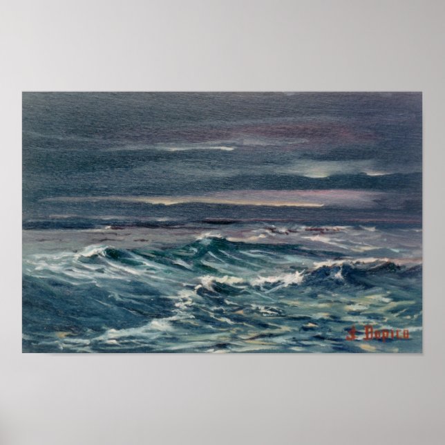 Poster Marina/Mariña/Marine (Frente)