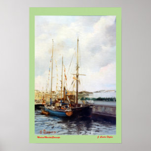 Poster Marina/Mariña/Seascape