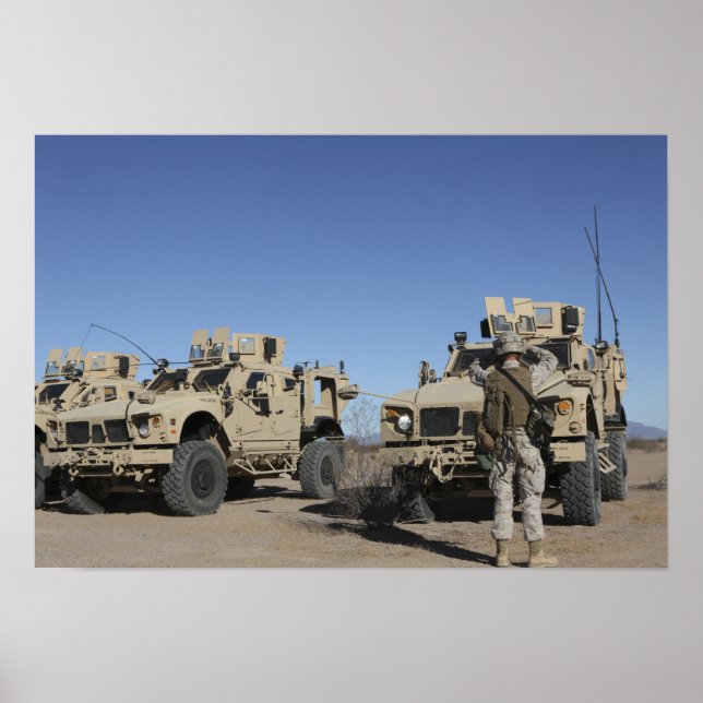 Poster Marines dos EUA (Frente)