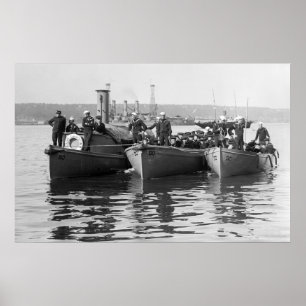 Póster Marinheiros na licença: 1915