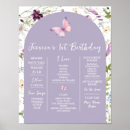 Poster Marinheiros Selvagens Um Jardim de Borboletas