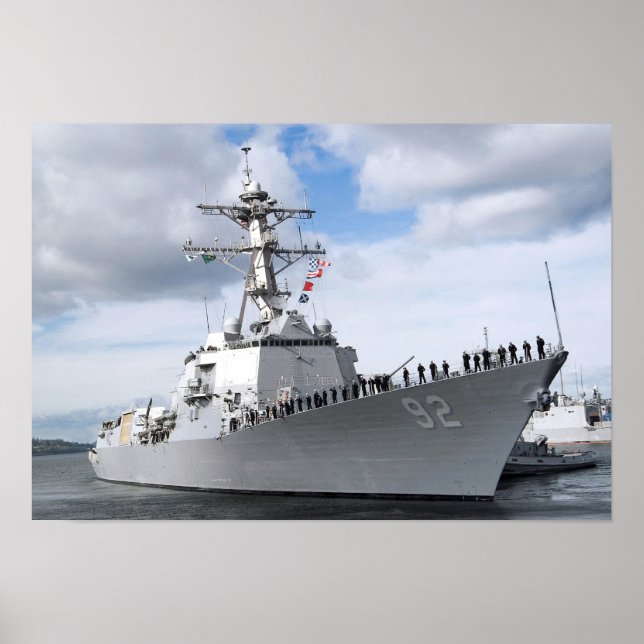 Póster Marinheiros trazem os trilhos (Frente)