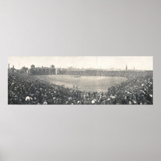 Poster Marinho Branco Negro do Exército de Futebol Vintag