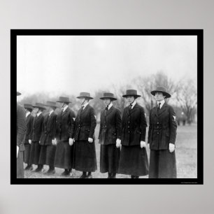 Poster MARINHO dos EUA Lady Lineup 1912