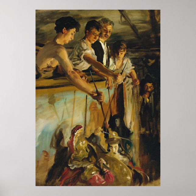 Poster Marionetes, John Sargent (Frente)