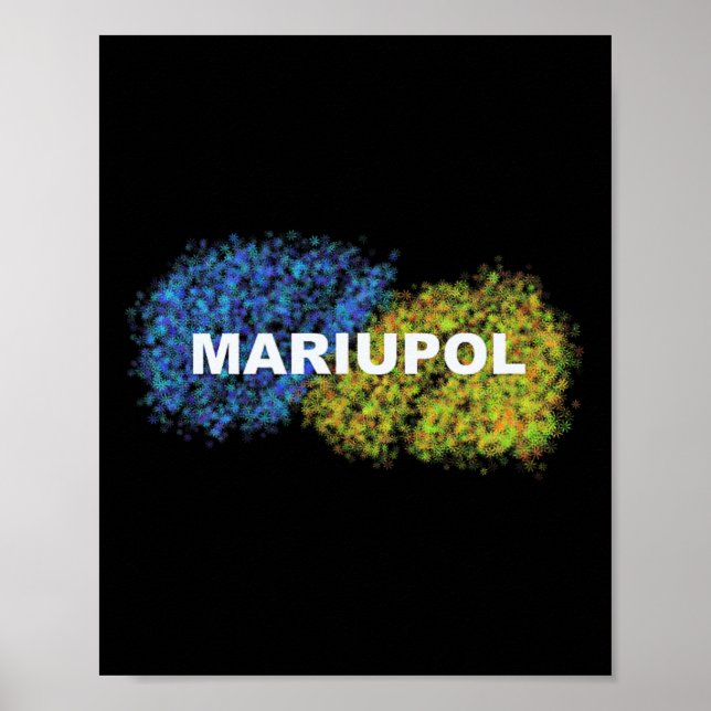 Poster Mariupol Ucrânia 2  (Frente)
