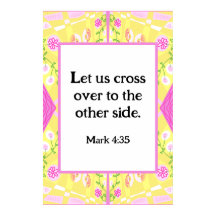 Mark 4:35 Bohemian Chintz Illustration Yellow