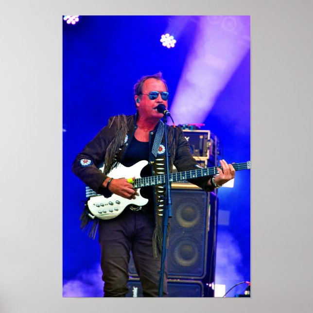 Poster Mark King Nível 42 Em Concert (Frente)