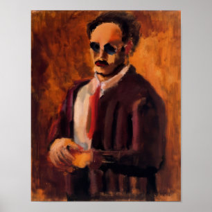 Poster Mark Rothko - Autorretrato - 1936