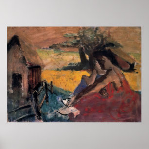 Poster Mark Rothko - Cena Rural - 1936
