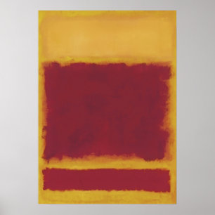 Poster Mark Rothko - Composição - 1958