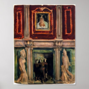 Poster Mark Rothko - Interior - 1936
