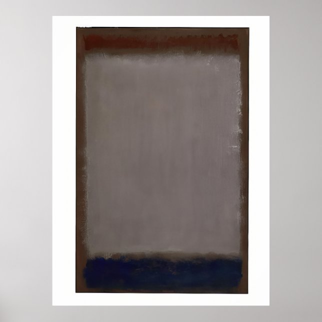 Poster Mark Rothko - Lavender e Amora - 1959 (Frente)