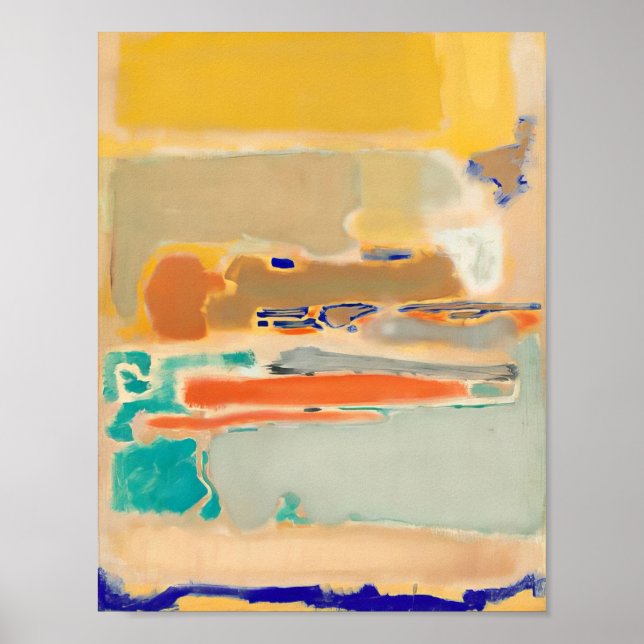 Poster Mark Rothko - Multiforme - 1948 (Frente)