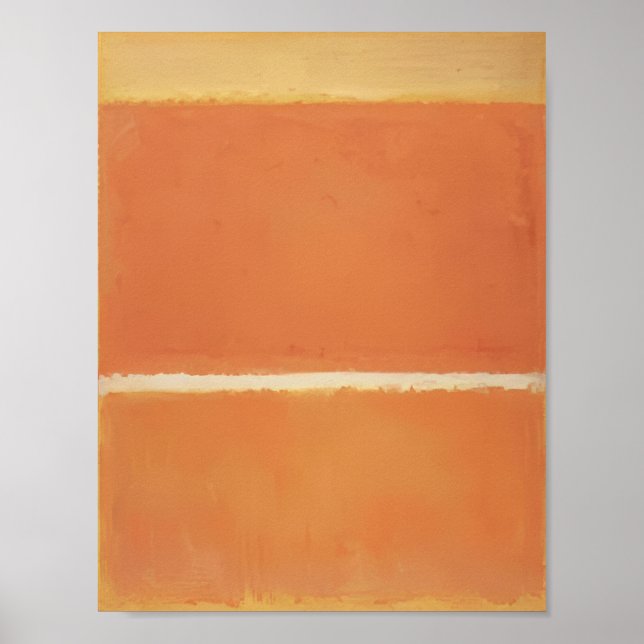 Poster Mark Rothko - Nº 11 - 1963 (Frente)