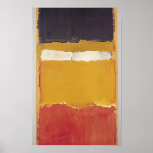 Poster Mark Rothko - Número 24 (Sem Título) - 1951 (Frente)
