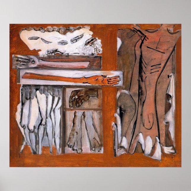 Poster Mark Rothko - Sem título - 1942 (Frente)