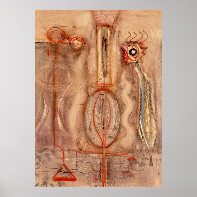 Poster Mark Rothko - Sem título - 1945 (Frente)