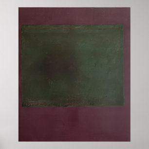 Poster Mark Rothko - Sem título (Verde sobre Marrom) - 19