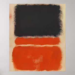Poster Mark Rothko - Vermelho - 1968